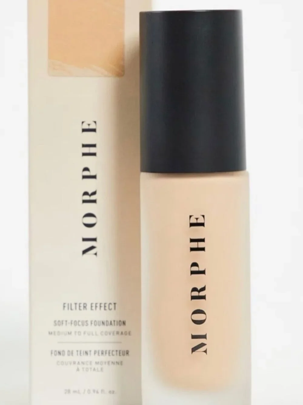 Morphe Filter Effect Soft Focus Foundation ~ Filter Light 7 (Warm) NIB 28ml